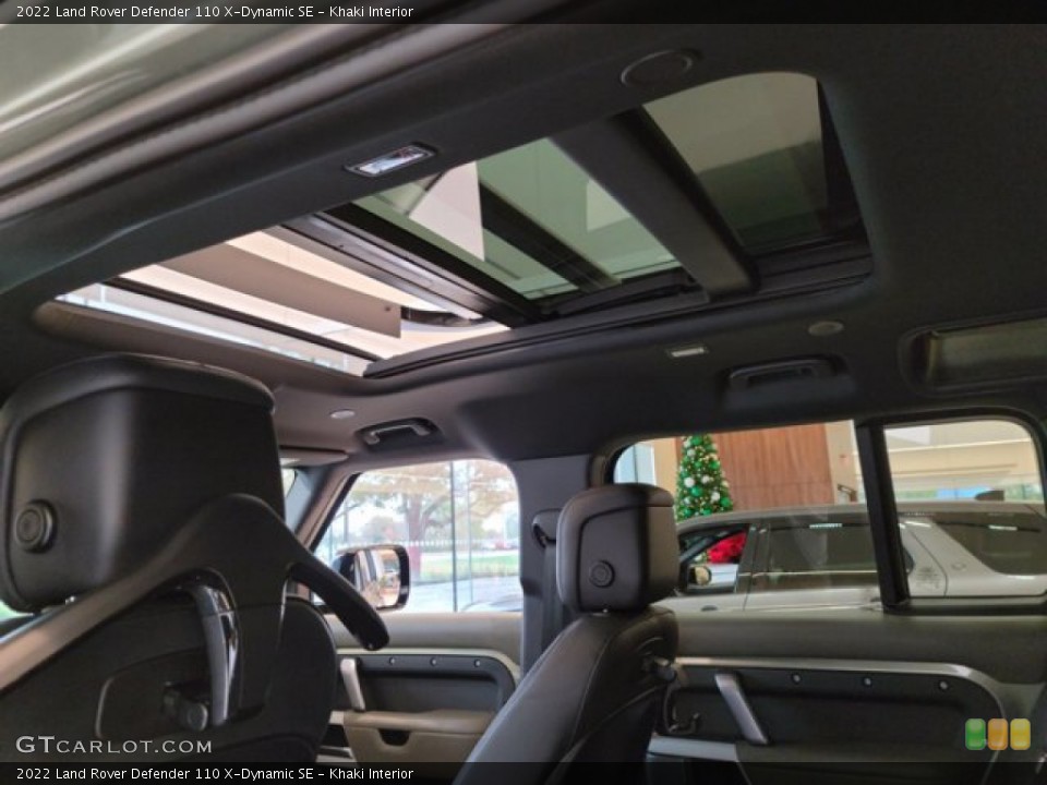Khaki Interior Sunroof for the 2022 Land Rover Defender 110 X-Dynamic SE #143365306