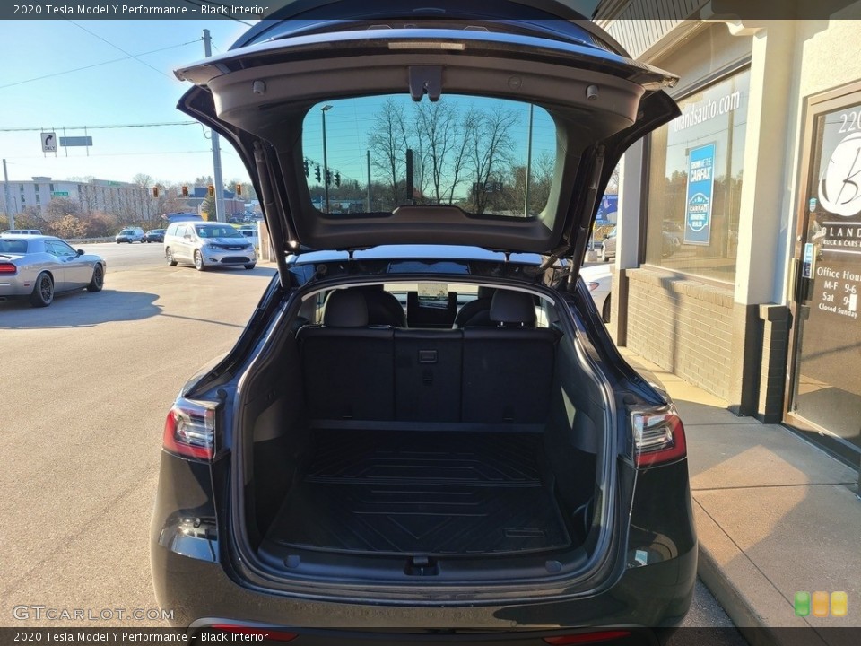 Black Interior Trunk for the 2020 Tesla Model Y Performance #143366266