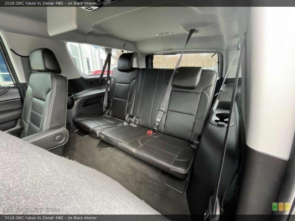 Jet Black Interior Rear Seat for the 2018 GMC Yukon XL Denali 4WD #143367001