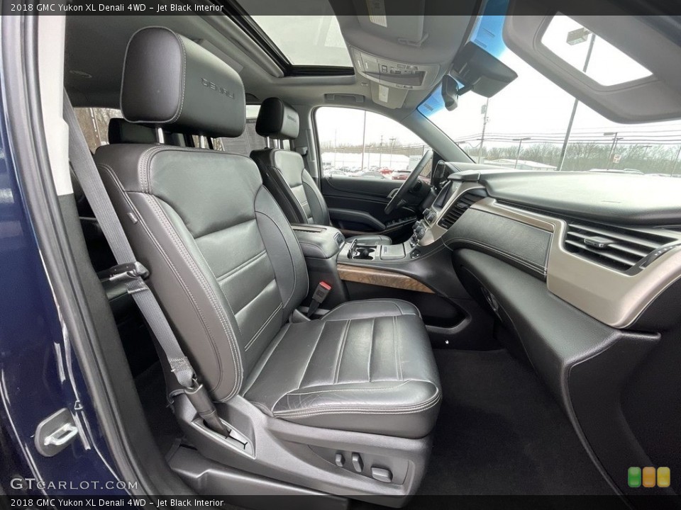 Jet Black Interior Front Seat for the 2018 GMC Yukon XL Denali 4WD #143367040