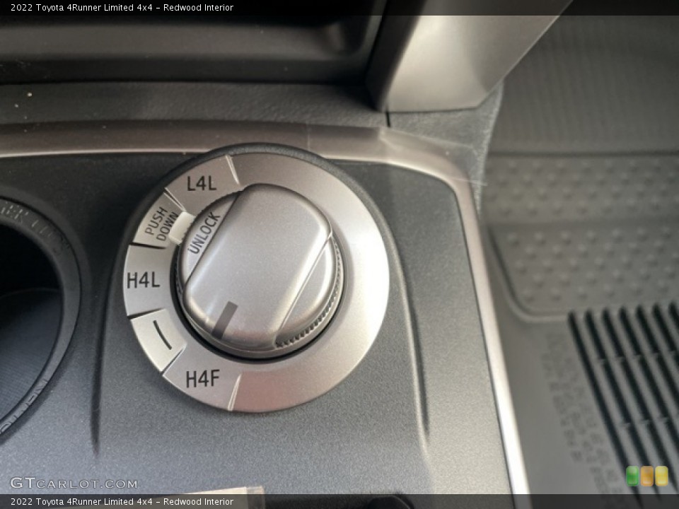 Redwood Interior Controls for the 2022 Toyota 4Runner Limited 4x4 #143369374