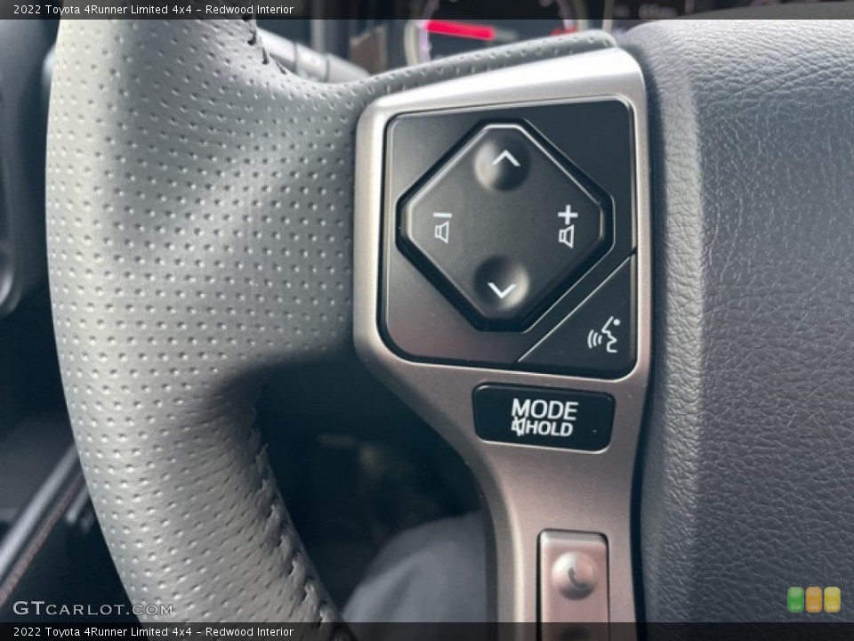 Redwood Interior Steering Wheel for the 2022 Toyota 4Runner Limited 4x4