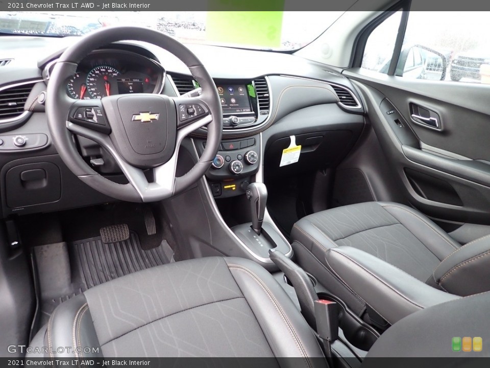Jet Black Interior Photo for the 2021 Chevrolet Trax LT AWD #143371796