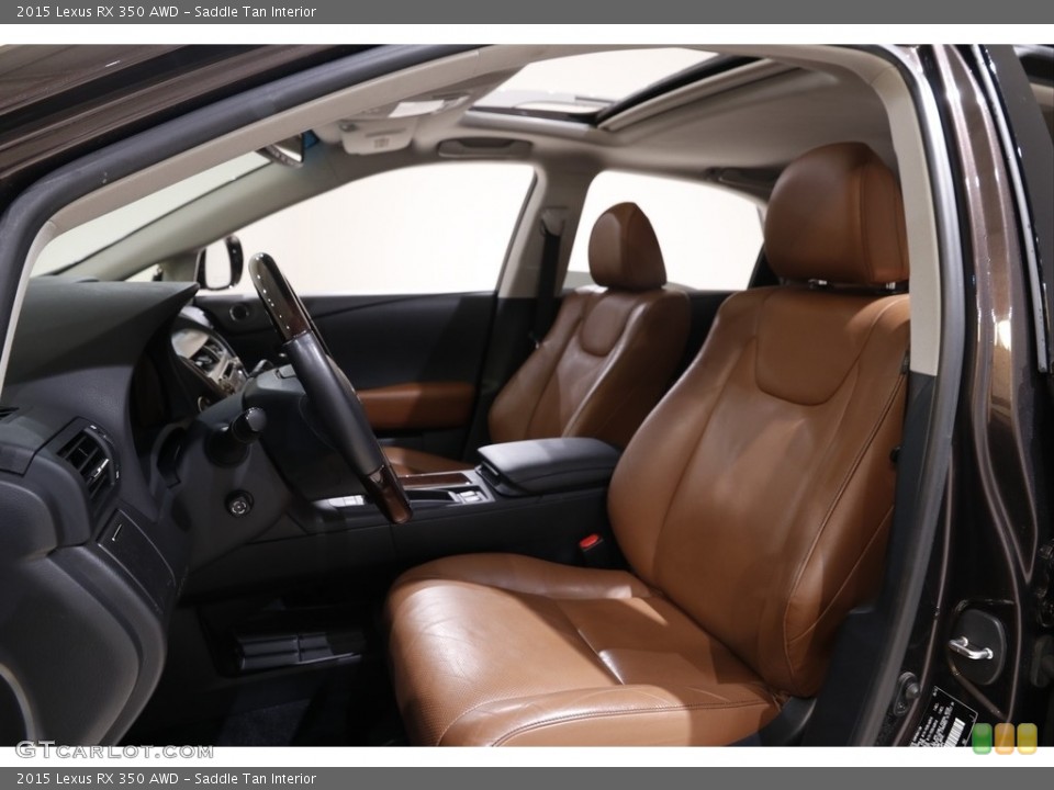 Saddle Tan Interior Photo for the 2015 Lexus RX 350 AWD #143372873