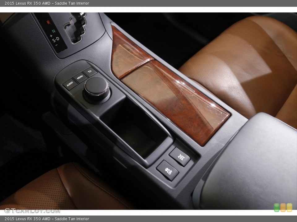 Saddle Tan Interior Controls for the 2015 Lexus RX 350 AWD #143373008