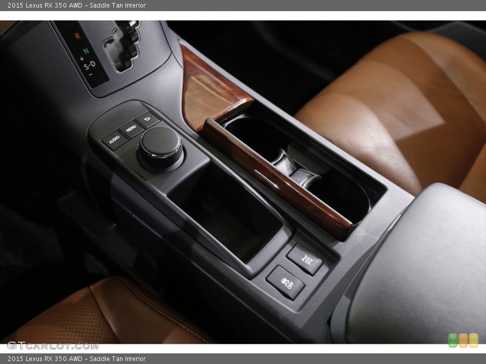 Saddle Tan Interior Controls for the 2015 Lexus RX 350 AWD #143373026