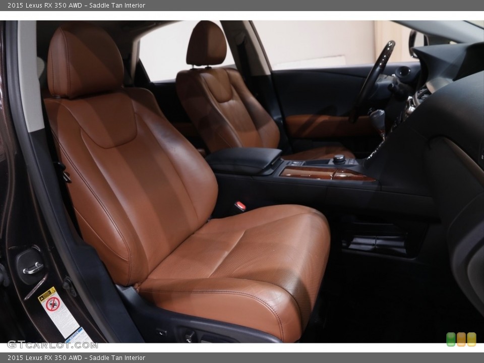 Saddle Tan 2015 Lexus RX Interiors