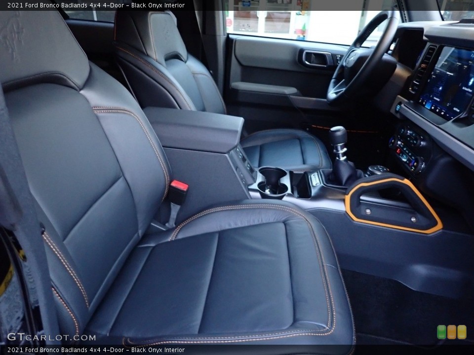 Black Onyx Interior Photo for the 2021 Ford Bronco Badlands 4x4 4-Door #143373182