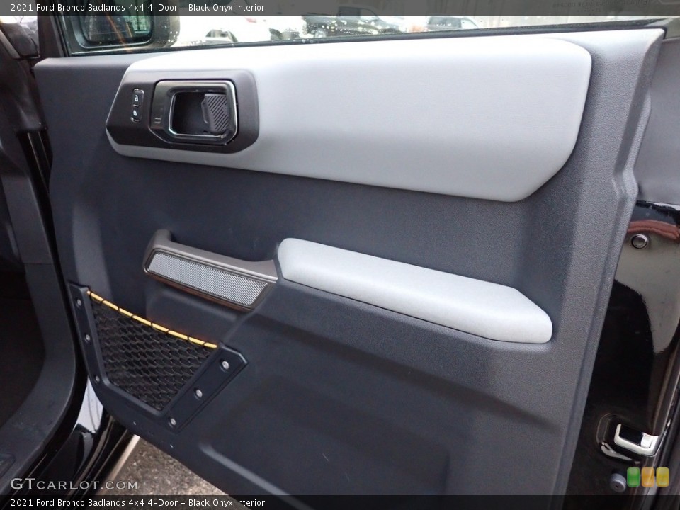Black Onyx Interior Door Panel for the 2021 Ford Bronco Badlands 4x4 4-Door #143373248