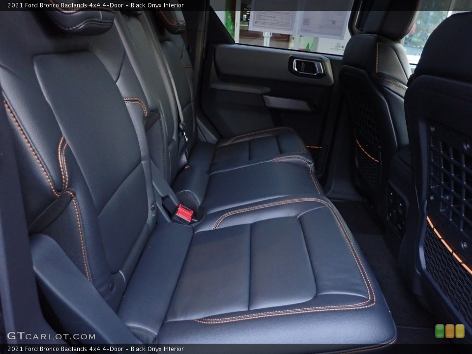 Black Onyx Interior Rear Seat for the 2021 Ford Bronco Badlands 4x4 4-Door #143373266