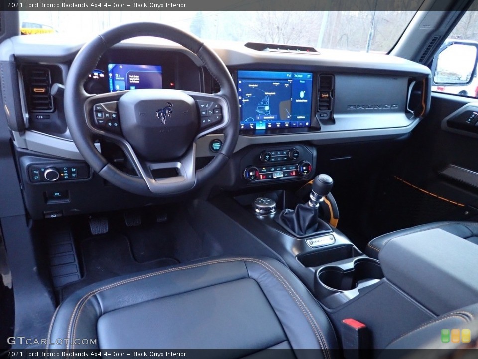 Black Onyx Interior Photo for the 2021 Ford Bronco Badlands 4x4 4-Door #143373317