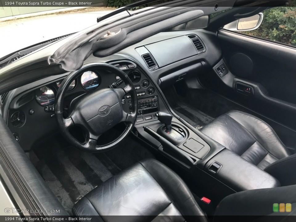 Black Interior Photo for the 1994 Toyota Supra Turbo Coupe #143377344