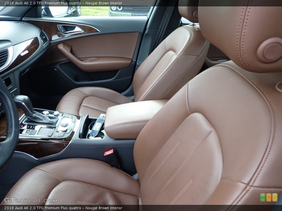 Nougat Brown Interior Photo for the 2018 Audi A6 2.0 TFSI Premium Plus quattro #143379286