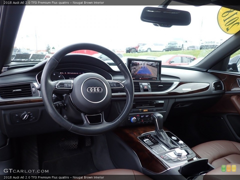 Nougat Brown 2018 Audi A6 Interiors