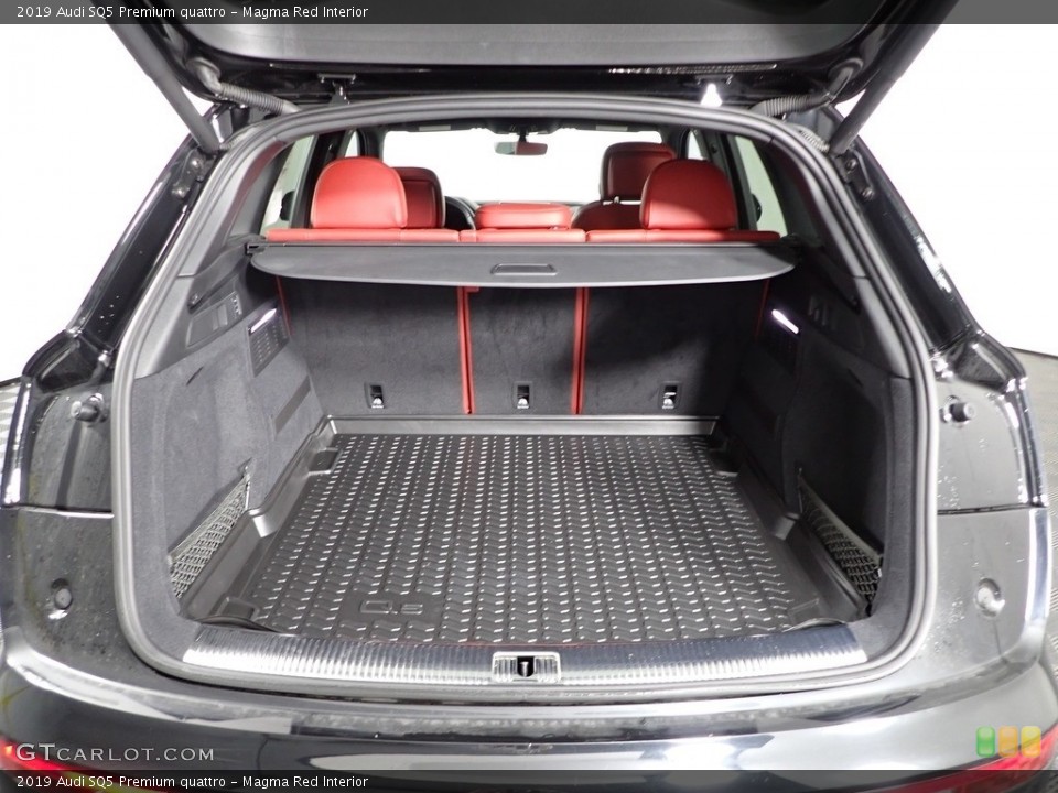 Magma Red Interior Trunk for the 2019 Audi SQ5 Premium quattro #143382865