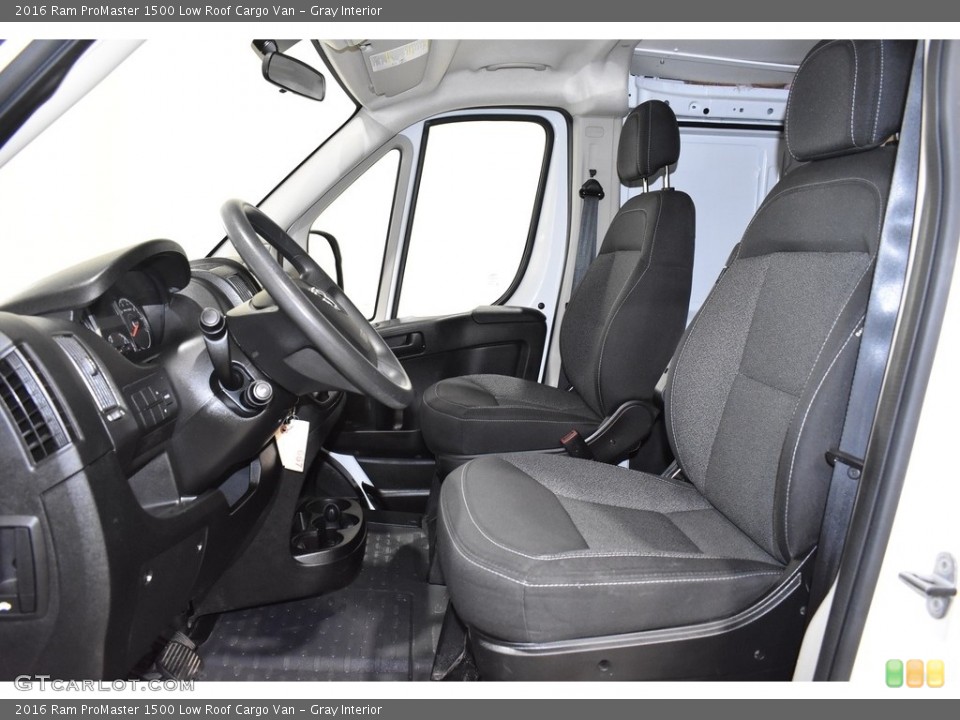 Gray Interior Front Seat for the 2016 Ram ProMaster 1500 Low Roof Cargo Van #143390798