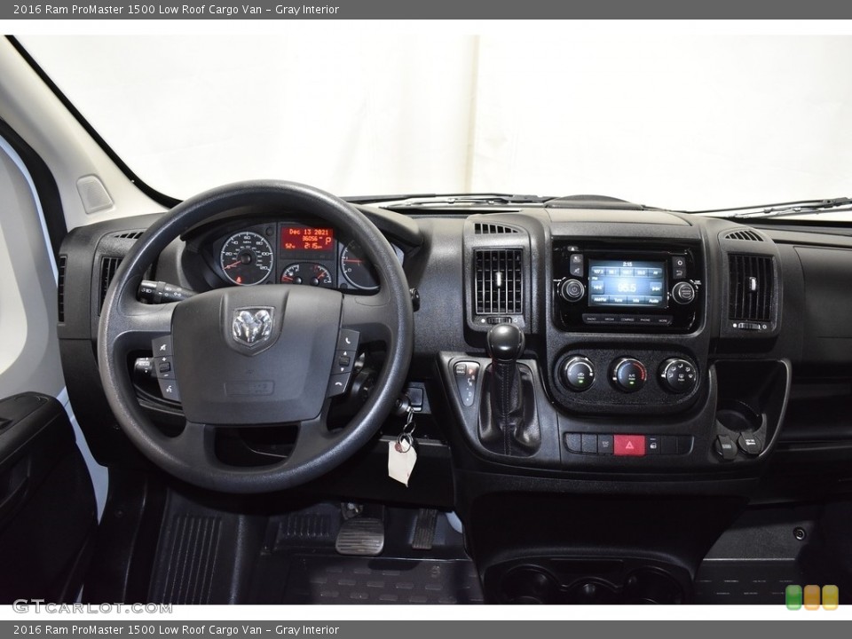 Gray Interior Dashboard for the 2016 Ram ProMaster 1500 Low Roof Cargo Van #143390894