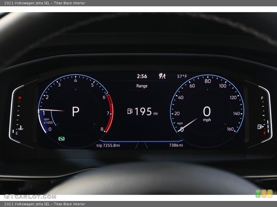 Titan Black Interior Gauges for the 2021 Volkswagen Jetta SEL #143392682