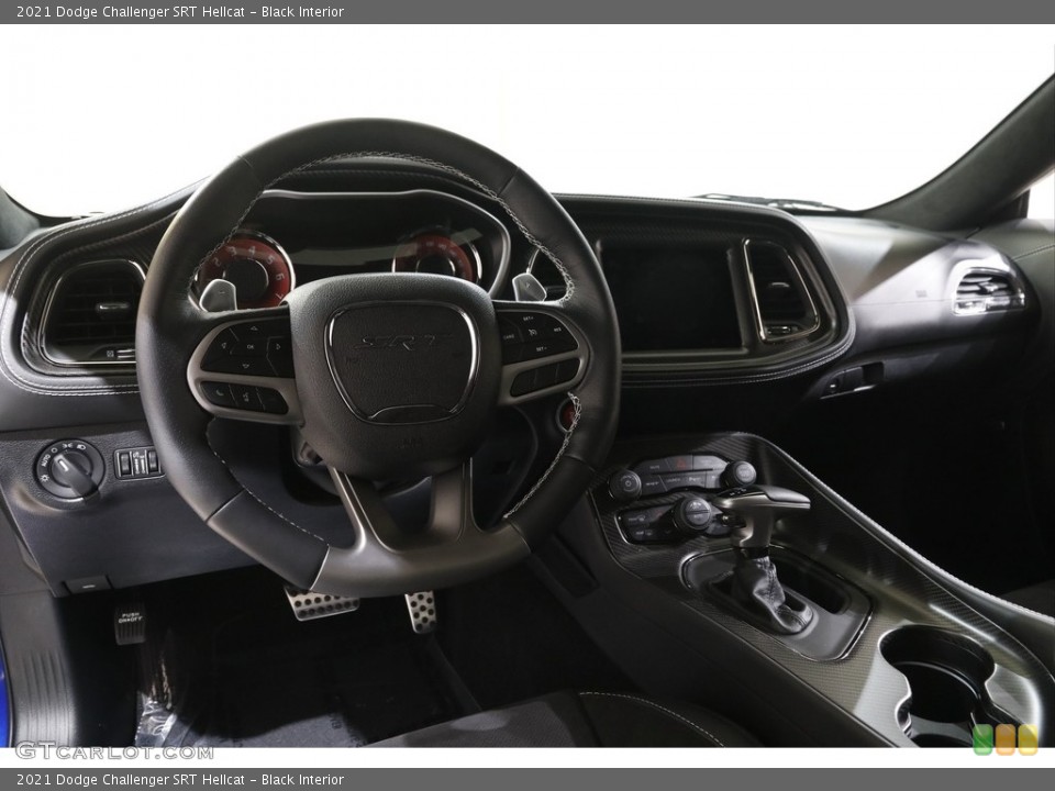 Black Interior Dashboard for the 2021 Dodge Challenger SRT Hellcat #143401264