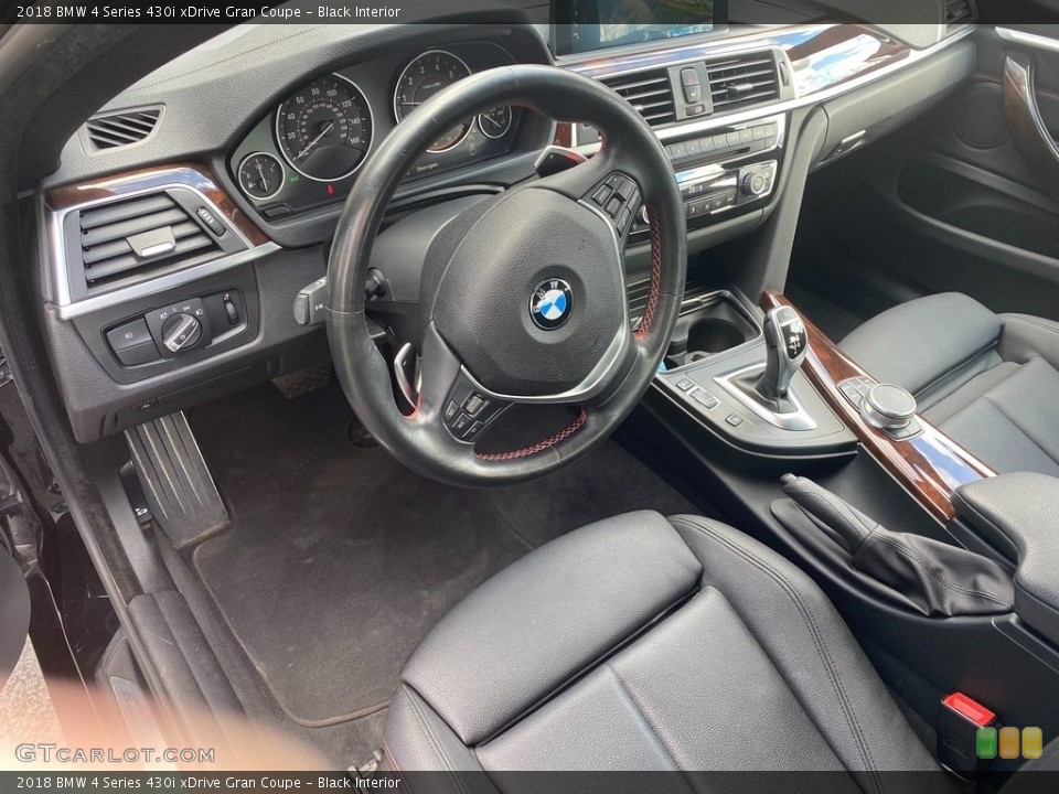 Black 2018 BMW 4 Series Interiors