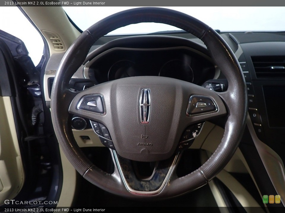 Light Dune Interior Steering Wheel for the 2013 Lincoln MKZ 2.0L EcoBoost FWD #143402830