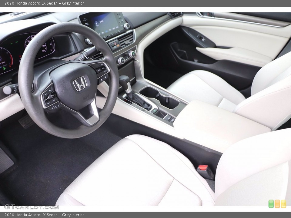 Gray 2020 Honda Accord Interiors