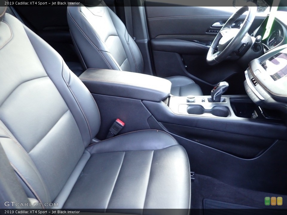 Jet Black Interior Front Seat for the 2019 Cadillac XT4 Sport #143412454