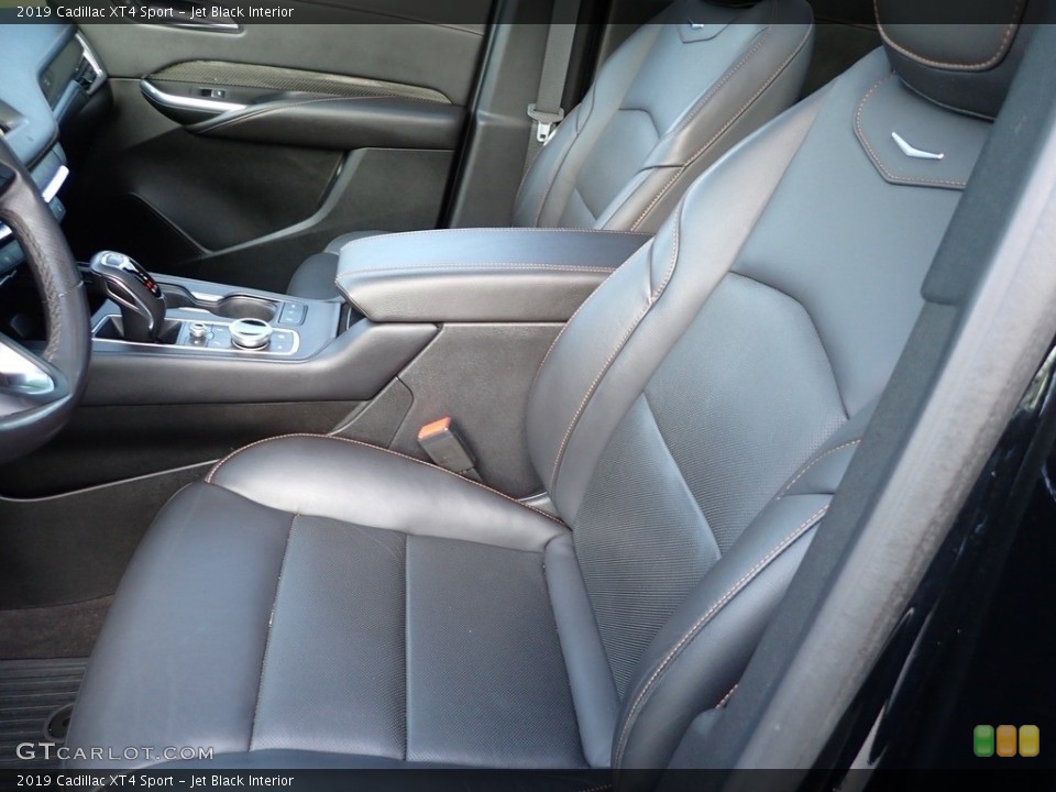 Jet Black 2019 Cadillac XT4 Interiors