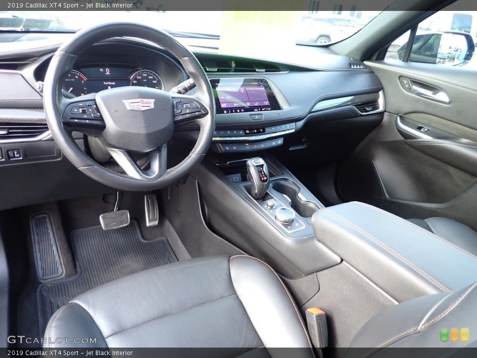 Jet Black Interior Photo for the 2019 Cadillac XT4 Sport #143412616
