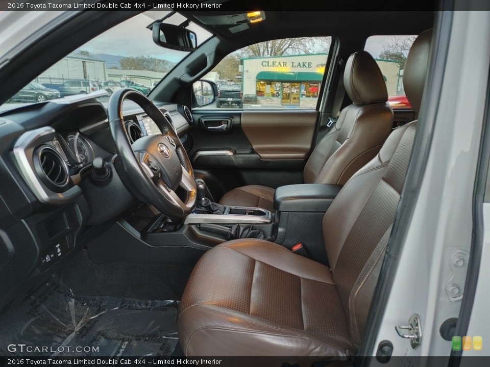 Limited Hickory Interior Photo for the 2016 Toyota Tacoma Limited Double Cab 4x4 #143412673