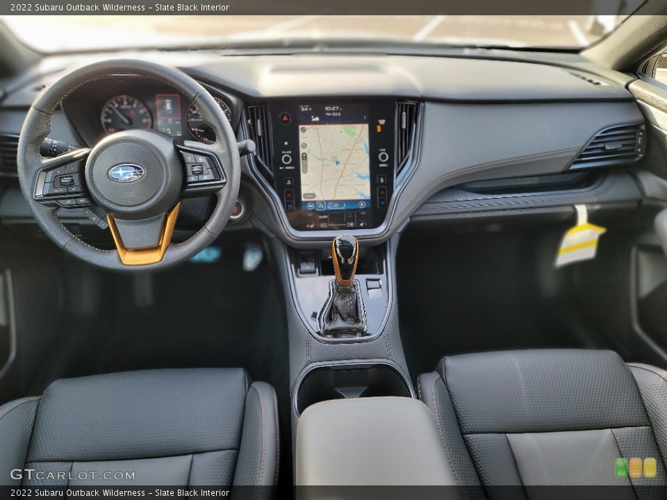 Slate Black Interior Dashboard for the 2022 Subaru Outback Wilderness #143417182