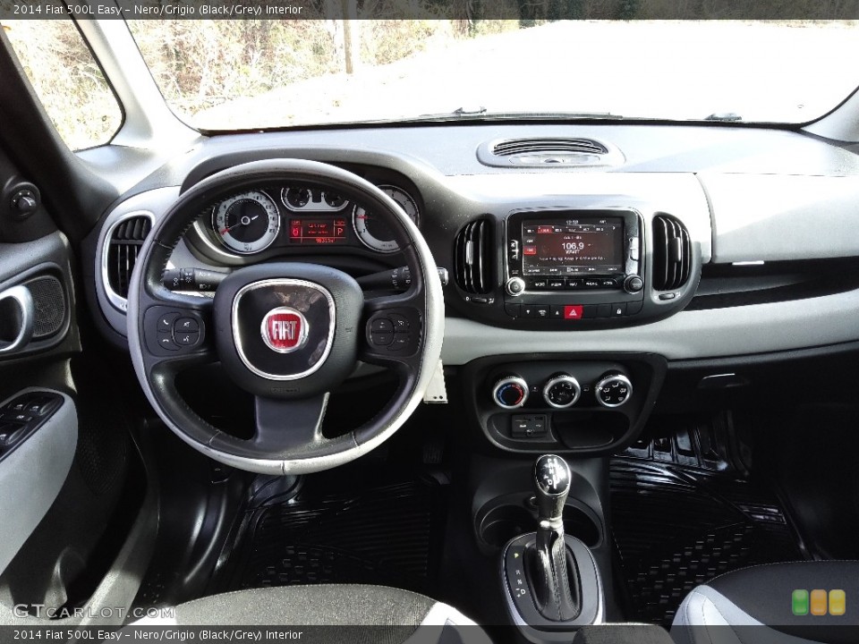 Nero/Grigio (Black/Grey) Interior Dashboard for the 2014 Fiat 500L Easy #143419468