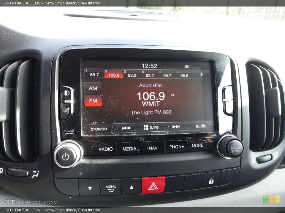 Nero/Grigio (Black/Grey) Interior Audio System for the 2014 Fiat 500L Easy #143419564
