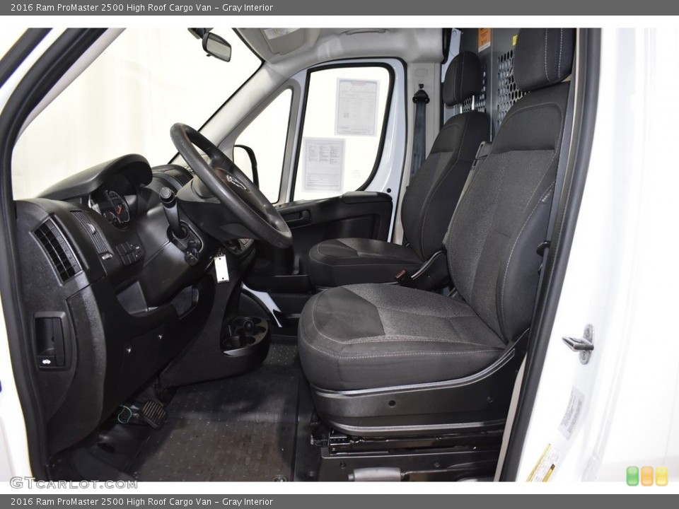 Gray 2016 Ram ProMaster Interiors