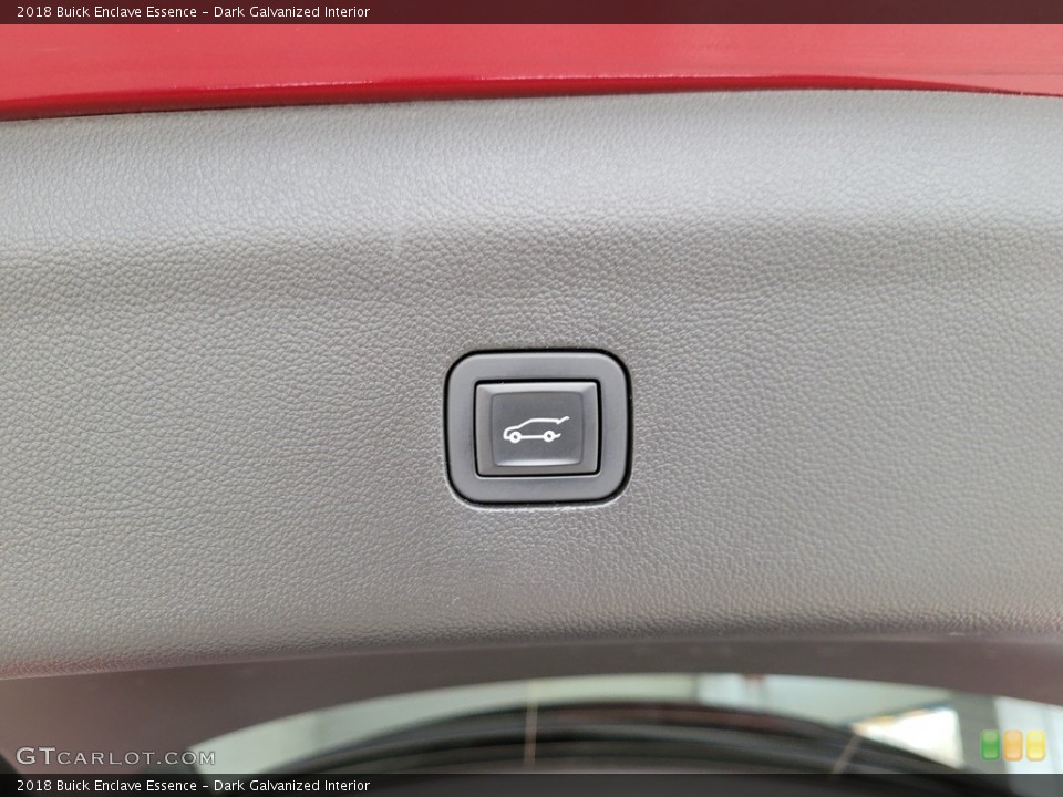 Dark Galvanized Interior Controls for the 2018 Buick Enclave Essence #143424704