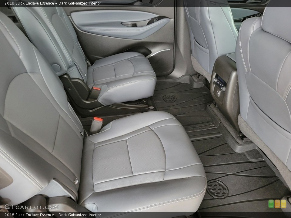 Dark Galvanized Interior Rear Seat for the 2018 Buick Enclave Essence #143425010