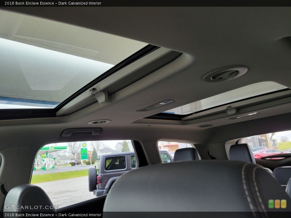 Dark Galvanized Interior Sunroof for the 2018 Buick Enclave Essence #143425058