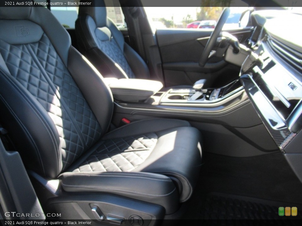 Black Interior Photo for the 2021 Audi SQ8 Prestige quattro #143426573