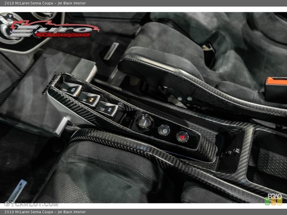 Jet Black Interior Controls for the 2019 McLaren Senna Coupe #143426774