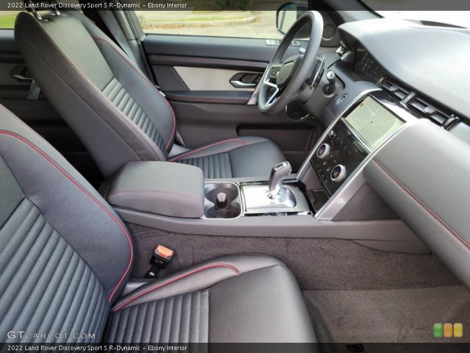 Ebony Interior Front Seat for the 2022 Land Rover Discovery Sport S R-Dynamic #143427080