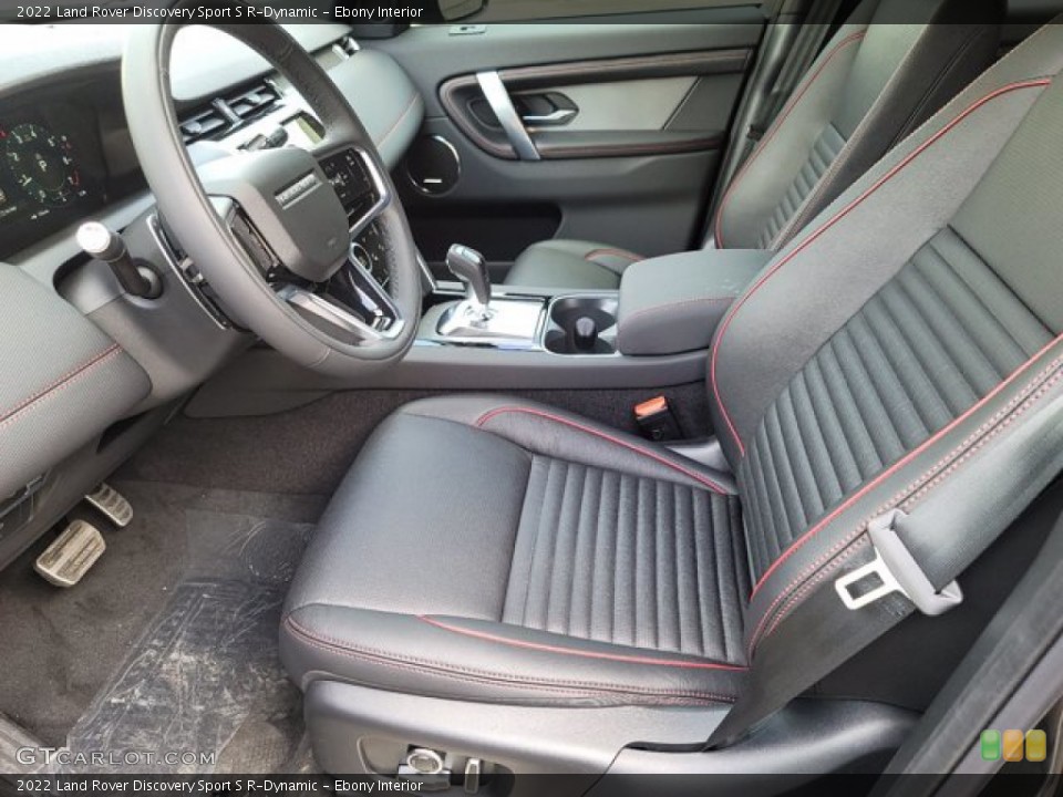 Ebony Interior Front Seat for the 2022 Land Rover Discovery Sport S R-Dynamic #143427320