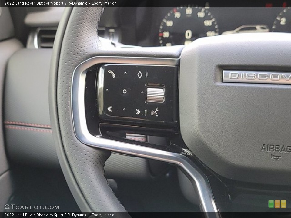 Ebony Interior Steering Wheel for the 2022 Land Rover Discovery Sport S R-Dynamic #143427362