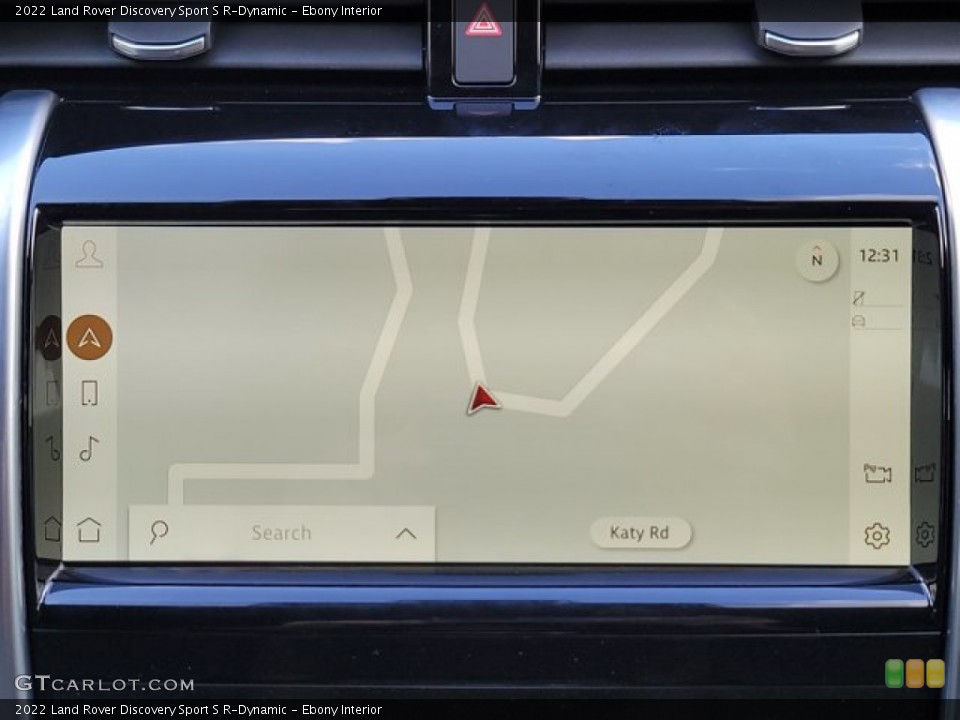 Ebony Interior Navigation for the 2022 Land Rover Discovery Sport S R-Dynamic #143427455