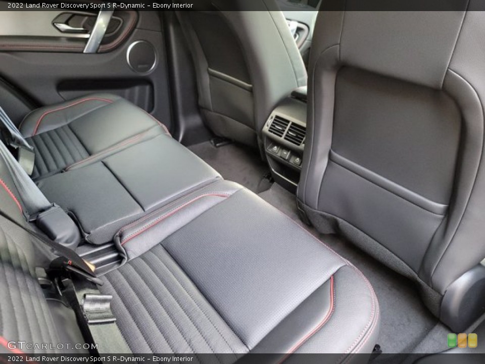 Ebony Interior Rear Seat for the 2022 Land Rover Discovery Sport S R-Dynamic #143427569