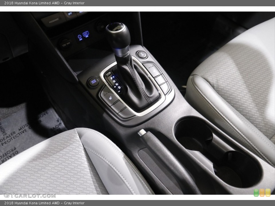 Gray Interior Transmission for the 2018 Hyundai Kona Limited AWD #143430026