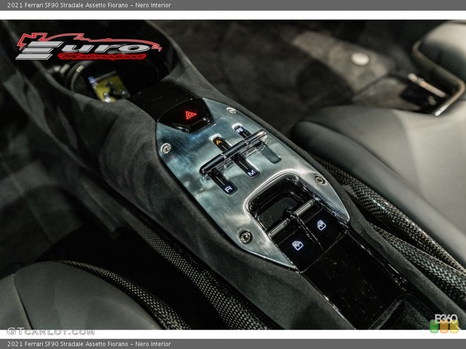 Nero Interior Transmission for the 2021 Ferrari SF90 Stradale Assetto Fiorano #143430425