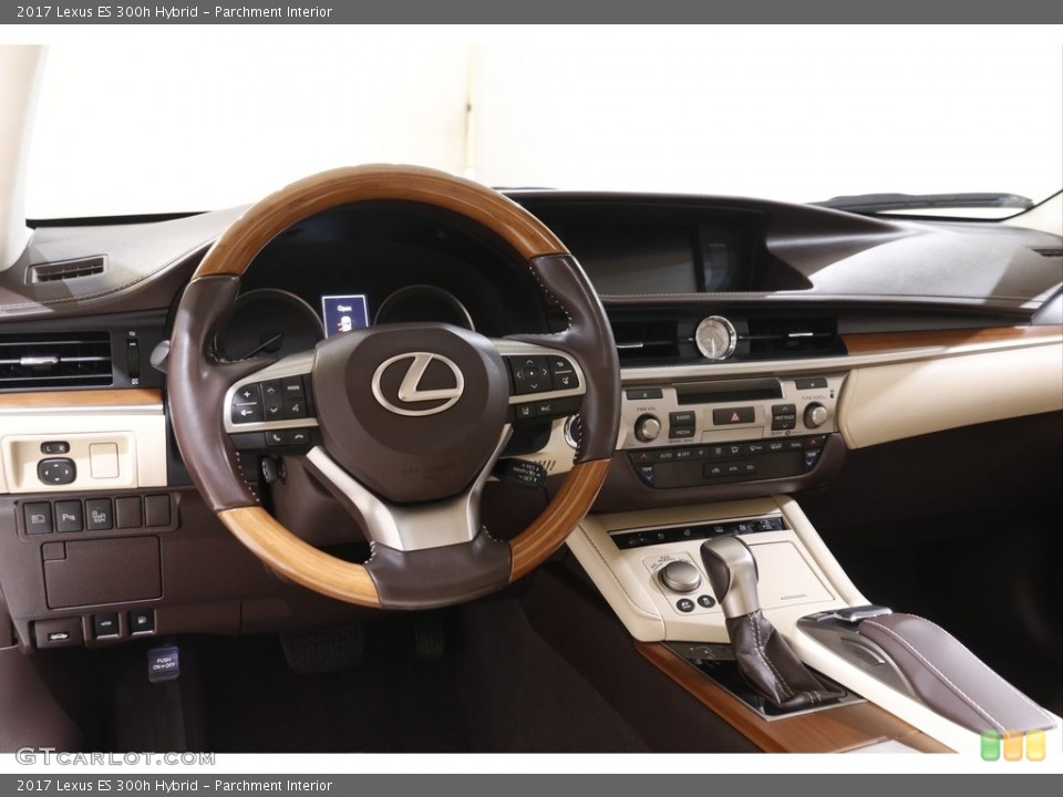 Parchment Interior Dashboard for the 2017 Lexus ES 300h Hybrid #143431518