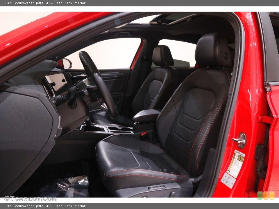 Titan Black Interior Photo for the 2020 Volkswagen Jetta GLI #143440395