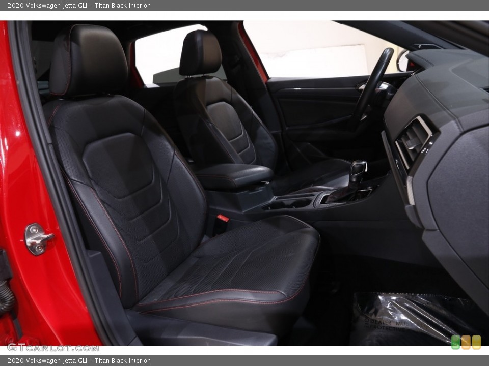 Titan Black Interior Front Seat for the 2020 Volkswagen Jetta GLI #143440587