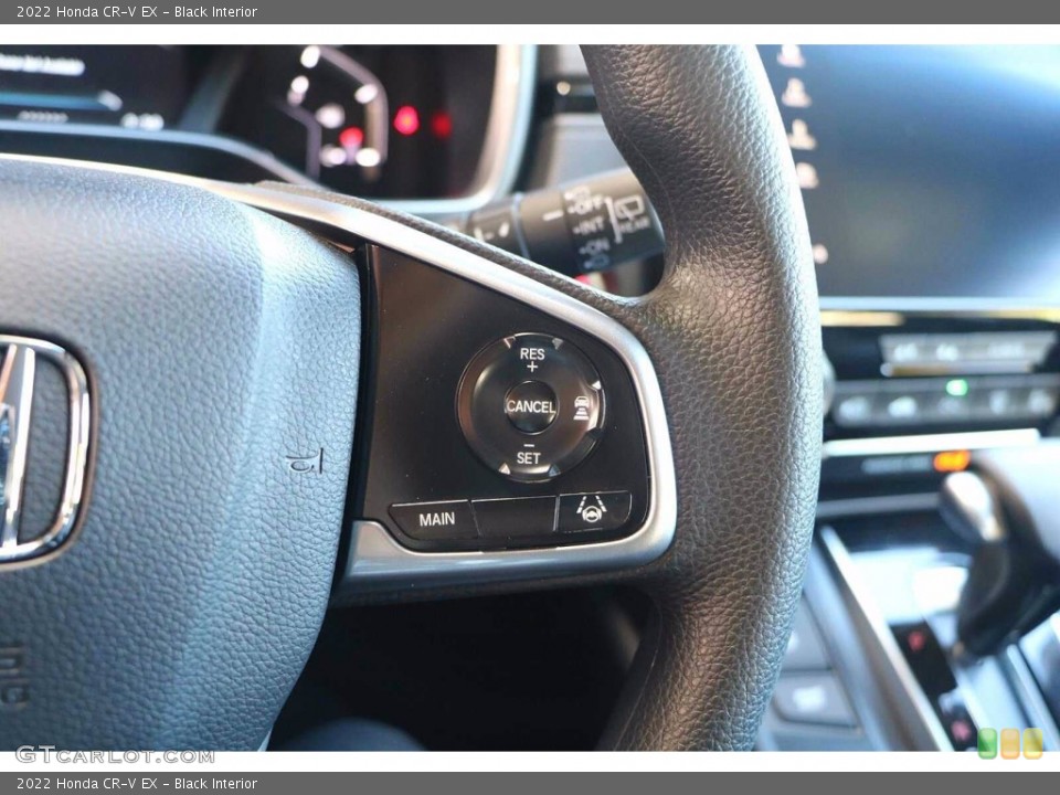 Black Interior Steering Wheel for the 2022 Honda CR-V EX #143443578